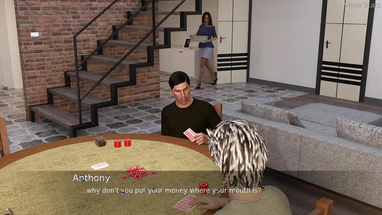 Proiectul Soție sexy: pe un joc de poker cu prietenii, și el este verificarea curul sexy al prietenului său soție Sezonul 3 Episodul 18