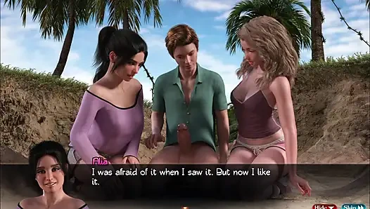 Cheating feels good we meet a stranger outside and he convince us to share eachother