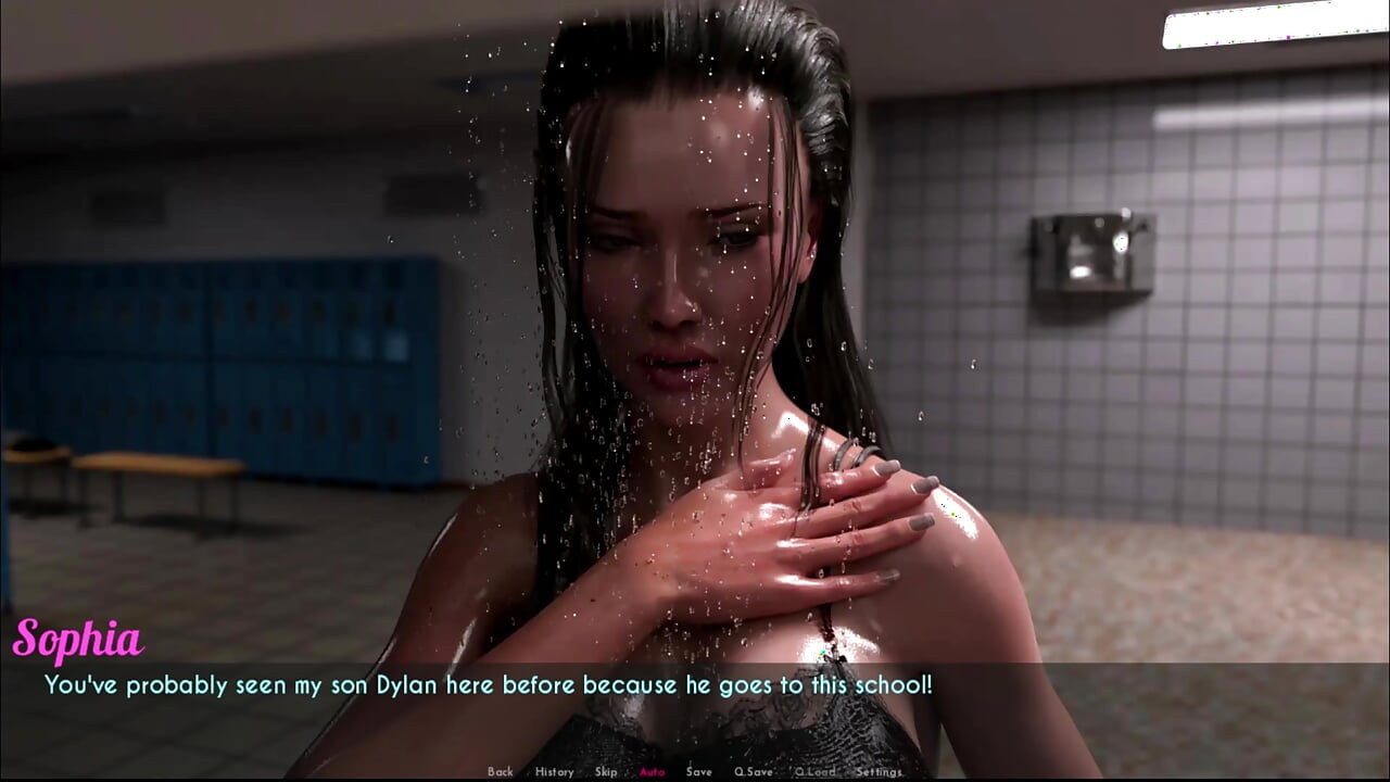 Awam - día 15 - gratis - parte 3 - Sophia vio una polla bbc mientras se ducha