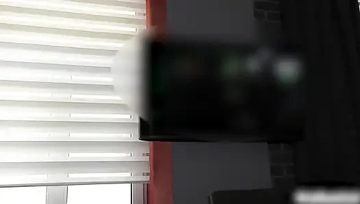 Худенькая Сводная Сестра С 0% Грудью