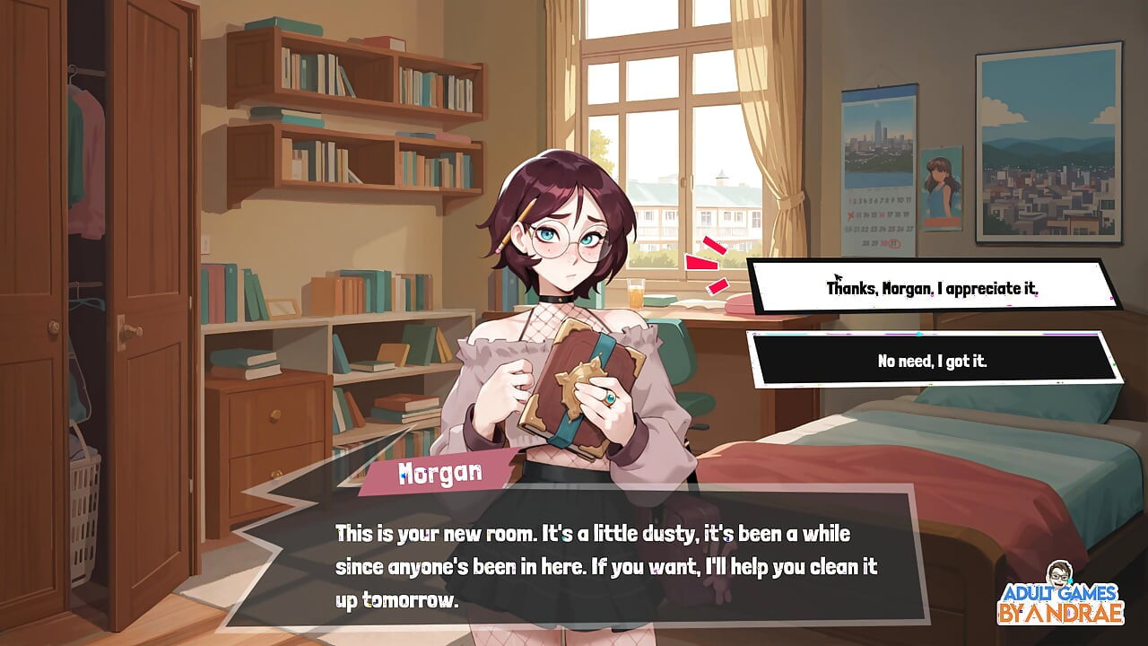 Femboy Futa House Gameplay Part 1 - Starting Life at the College of Magical Arts