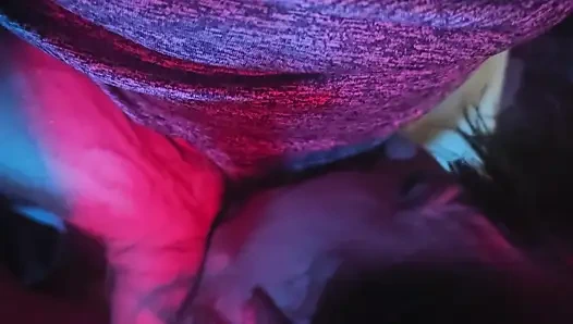 Delilah Gets Mouth Fucked by 2