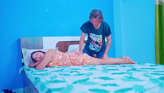 Desi Indian Malkin fucked hard by her naughty servant in the home