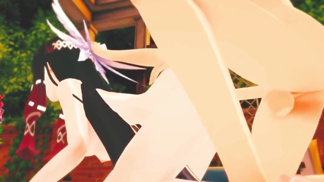 Genshin Impact - Columbina Hardcore Sex Scene with Aether - 3D Hentai Animation