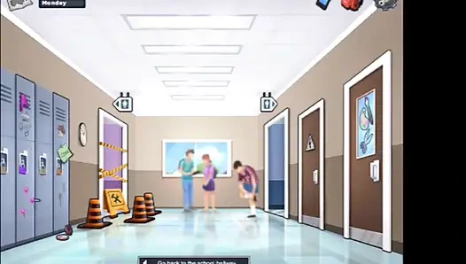 I fuck my girlfriend in the school locker . I fuck my art teacher in her office . I fuck my dance teacher in school at night .