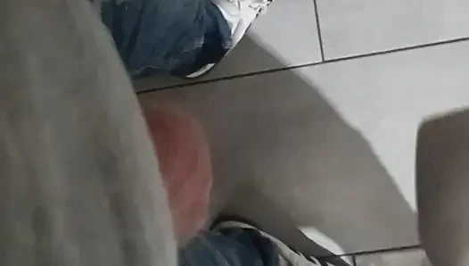 Cock and Balls beat with spatula  hard