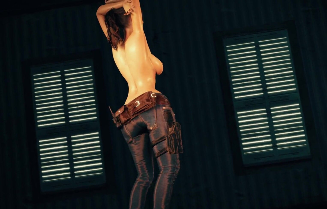 Claire Redfield dancing