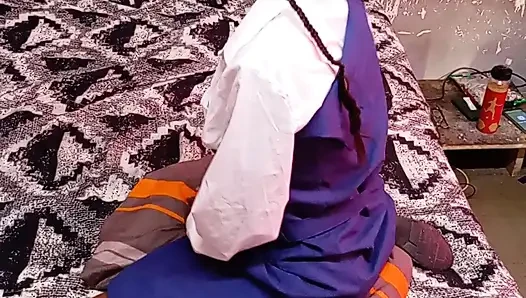 18 Year Old College Slut with Braided Hair Intimate Pillow Riding