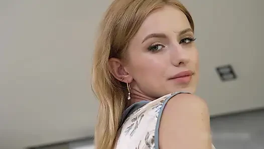 Double Pussy and Double Anal with Skinny Teen