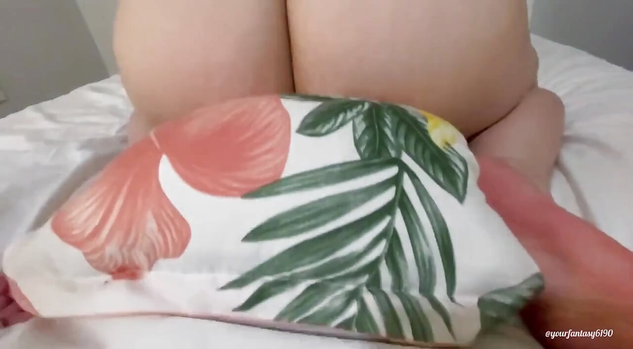 Humping a pillow and farting