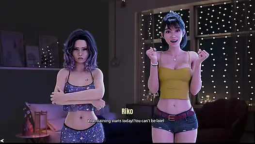 Julia в Японии 3 Himiko договорилась обучить Джулию