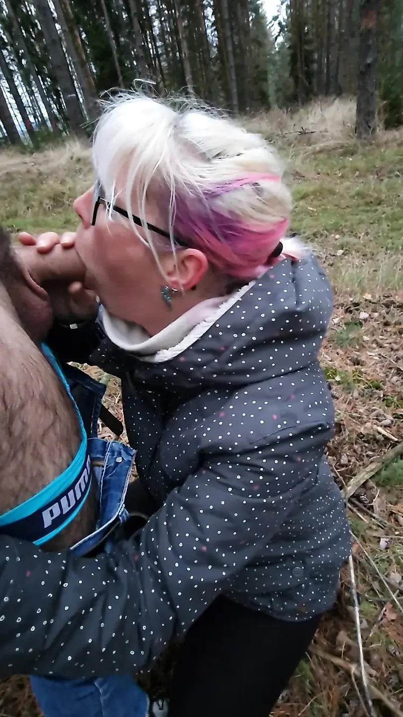 Maja loves to have a cock in her mouth