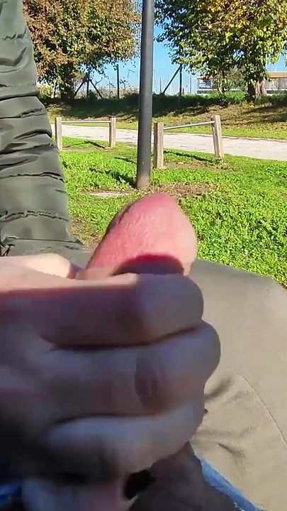 Unforgettable moment from "FLASHING my COCK in front a everyone in a PUBLIC PARK and my STEPDAUGHER HELPS me CUMSHOT - REAL"