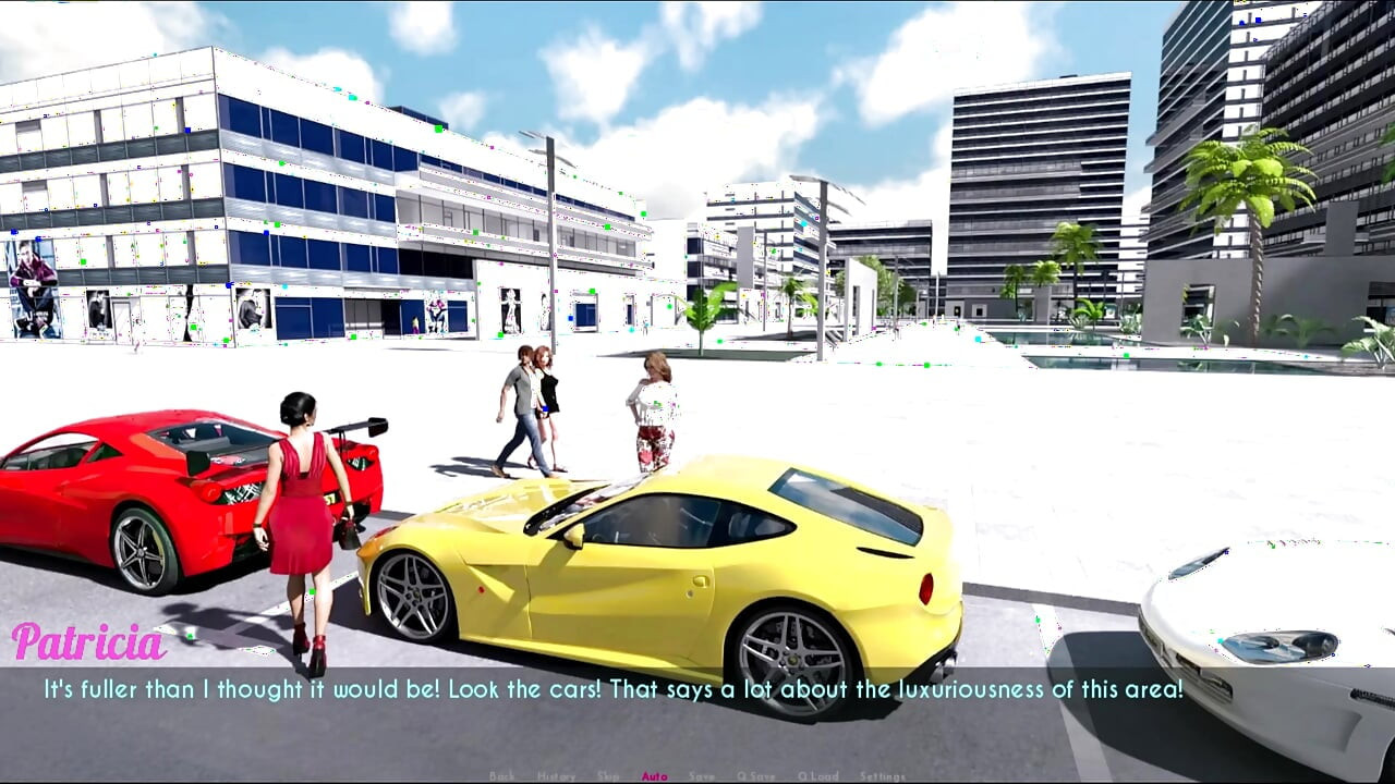 День 2 - часть 2 - встреча с новым боссом и пойти по магазинам с Patricia