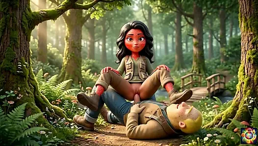 Forbidden Forest Passion - AI Hentai ASMR