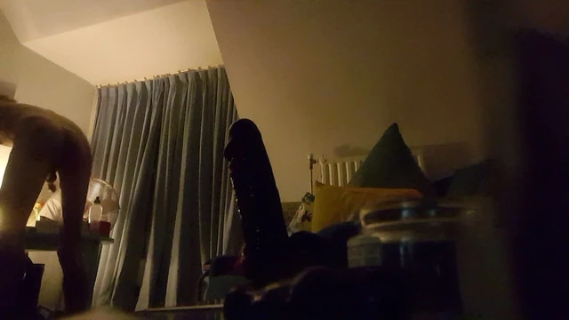 Black real feel dildo 4 hot white pink I need BCs to fill