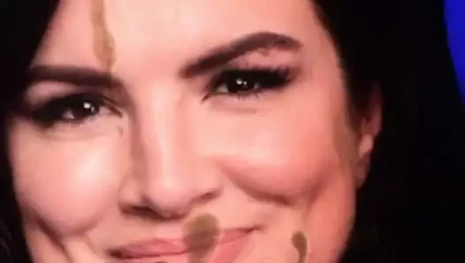 Gina Carano'ya boşalıyor