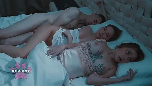 Will Step Dad Fuck and Cum Inside Step Daughter Jessie Ames in Share Bed While Step Mom?