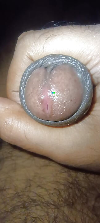 Big thick black cock force jerking precum show