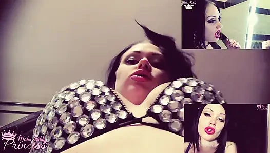 Let's fantasize about my sexy big pink lips