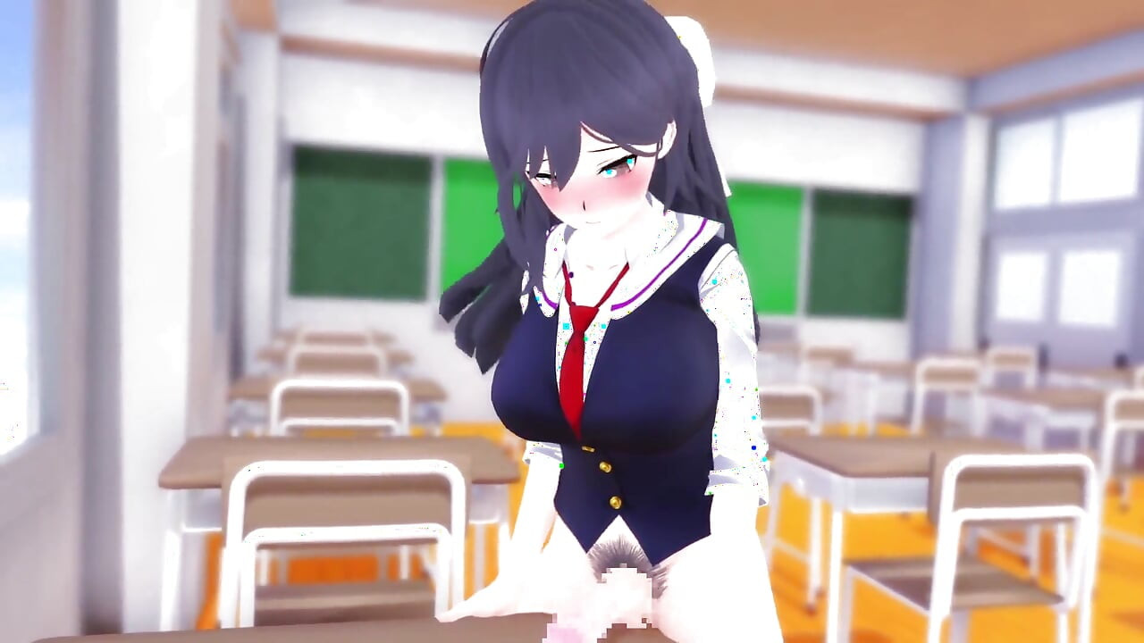 Hikari Futa 办公桌自慰，futa 人妖