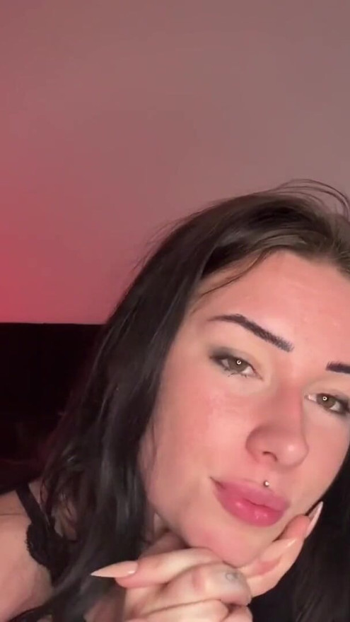 Horny goth girl loves her stepdaddy | Clip 2