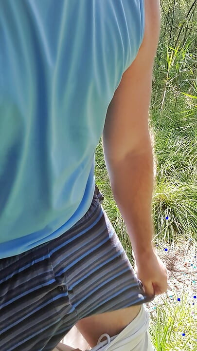 Hosed down in the forest