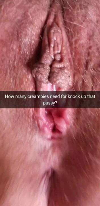 How many creampies need for breed this wifey’s pussy?