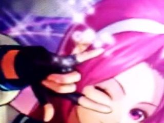 Cum tribut - Athena (King of Fighters xiii)