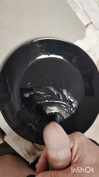 Messy Sperm on a plate