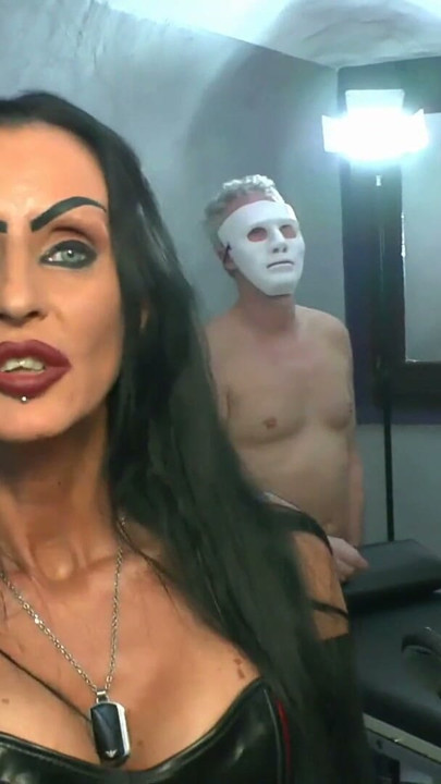 Cum addicted German bukkake sluts, Part 3, Male anal slave + TS | Clip 1