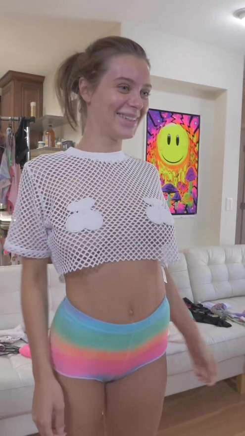 Innocent Fuck Toy Lana Rhoades Cruises The Internet For Bryan Gozzling's Extreme Sex! | Clip 2