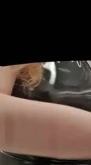My young sub going for her PVC shopping slut walk 5