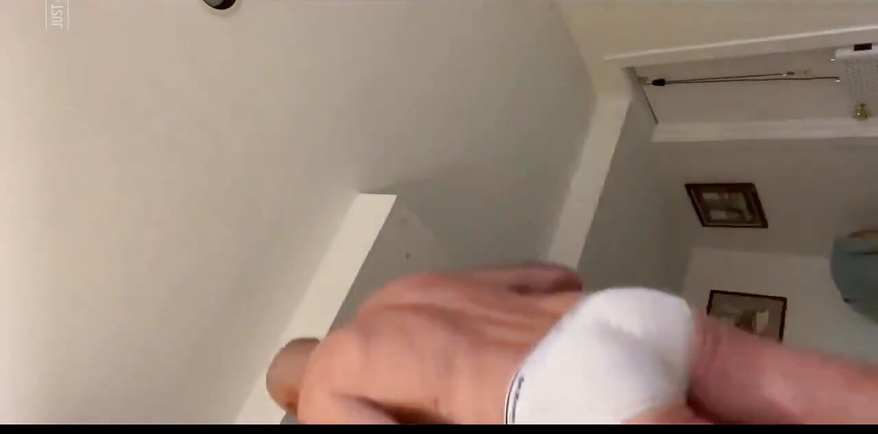 Change and Stroke and Cum with a Horny Fan