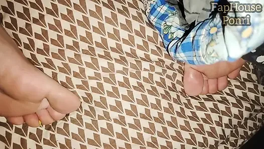 My Stepsister Let Me Touch Her Feet.