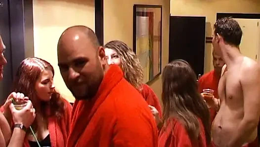 I'm going to fuck you right here in the hallway!