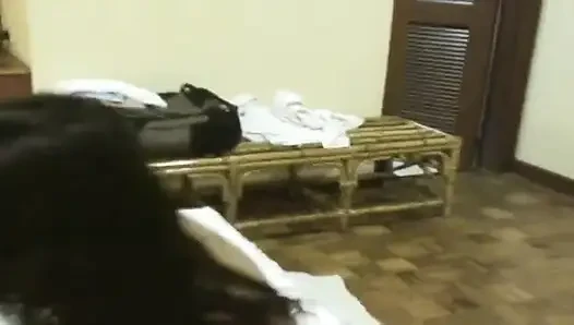 Trikepatrol, gadis remaja asia rambut keriting penuh dengan sperma