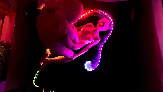 Two lighting experiments - One with Ultraviolet, The Other With an LED Strip