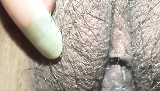 Pooja from Bihar likes to fuck with big black cock and take the throat deep
