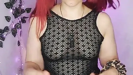 Gauchita ведьма завершает ритуал феминизации с помощью извне! Феминизация маленьким членом