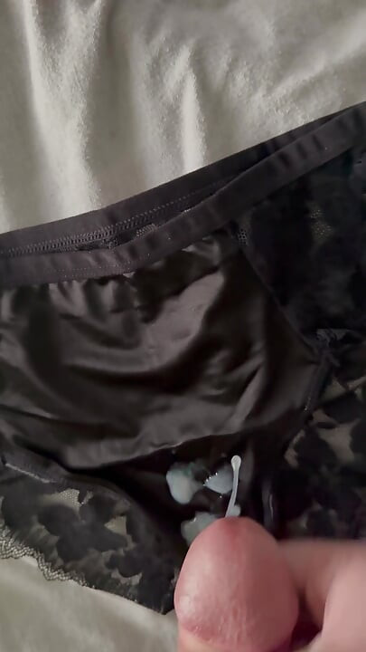 Cum on Wife’s Panties 13