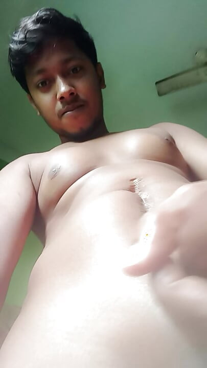Asian Boy Big Black Cock Open the Clothes and Masterbration