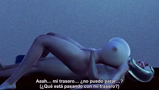 OFFICE SEX WITH SUPER BUSTY WET STEPMOM - 3D HENTAI