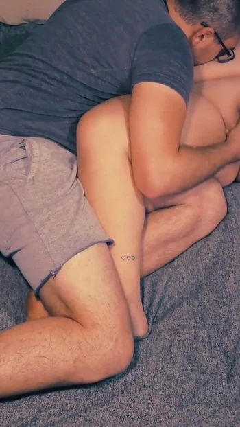 Iconic moment from "Waking up my step sis to give her a big orgasm"