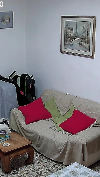 Unforgettable moment from "Caught on home surveillance cameras - uncut version"