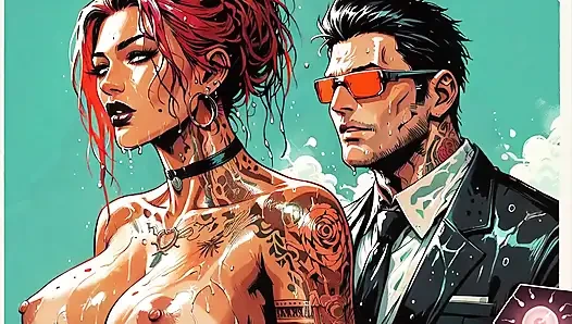 Slut Hotwife Hard Sex, Curvy Woman with Big Tits Sucking Big Dick, Slave...