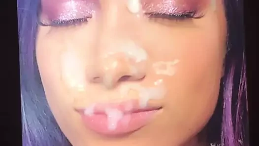 Wwe Sasha Banks boşalıyor 16