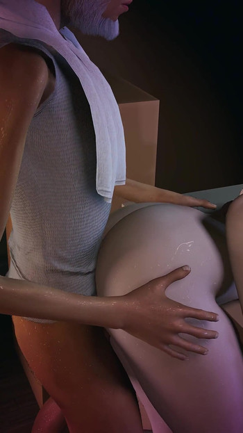 MILF Asia miang 3d mengusik batang besar tua untuk mengongkek pepek basahnya