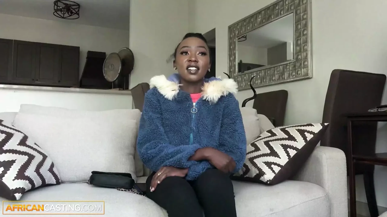 Petite Ebony Newbie Would Do Anything For A Job - AfricanCasting