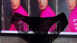 Katrina Kaif cum Tribute with panty